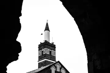 Amed Ulu Cami, Diyarbakır, bazalt taş mimari, tarihi minare, Suriçi