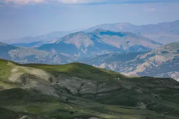Dersim Buyer Dağı'ndan Munzur Dağları ve dağ manzarası