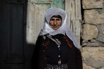 Dêrsim'de yaşlı insan portreleri