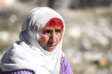 Dêrsim'de yaşlı insan portreleri