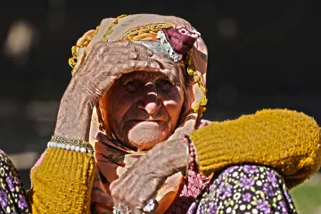 Dêrsim'de yaşlı insan portreleri