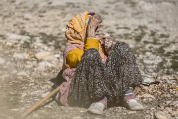 Dêrsim'de yaşlı insan portreleri