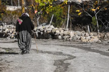 Dêrsim'de yaşlı insan portreleri