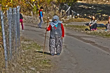 Dêrsim'de yaşlı insan portreleri