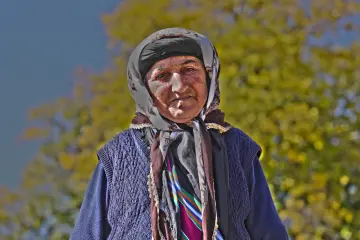 Dêrsim'de yaşlı insan portreleri