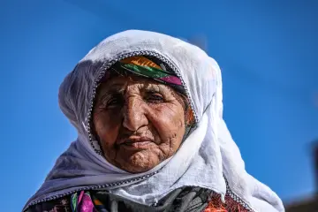 Dêrsim'de yaşlı insan portreleri