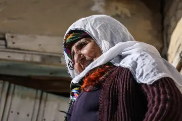 Dêrsim'de yaşlı insan portreleri