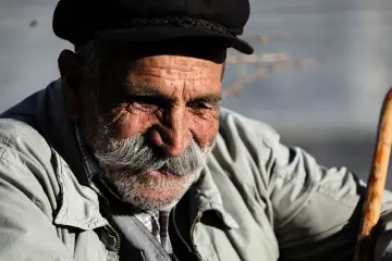 Dêrsim'de yaşlı insan portreleri