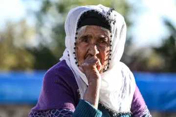Dêrsim'de yaşlı insan portreleri