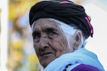 Dêrsim'de yaşlı insan portreleri