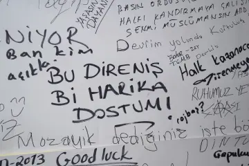 İstanbul Gezi Direnişi'nde Çekilen Protesto Eylem, Etkinlik Kareleri