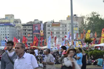 İstanbul Gezi Direnişi'nde Çekilen Protesto Eylem, Etkinlik Kareleri