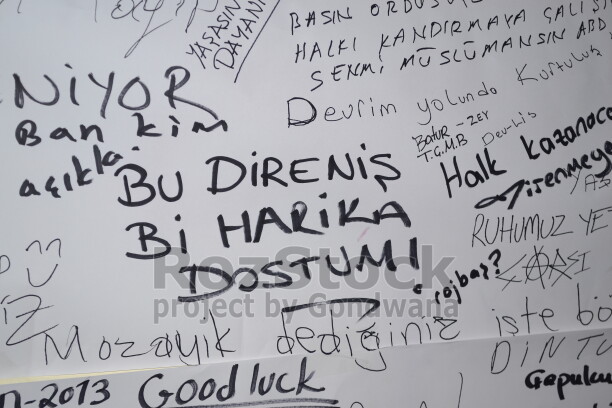 İstanbul Gezi Direnişi'nde Çekilen Protesto Eylem, Etkinlik Kareleri