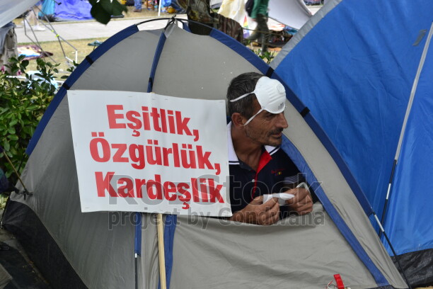 İstanbul Gezi Direnişi'nde Çekilen Protesto Eylem, Etkinlik Kareleri