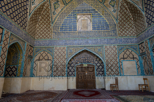 Kum İmam Hasan Askerî Camii, İran, mavi çini, İslam mimarisi, hat sanatı