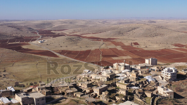Mardin Midyat Gülgöze Aynverd, taş evler, kırsal yerleşim, tarım arazileri