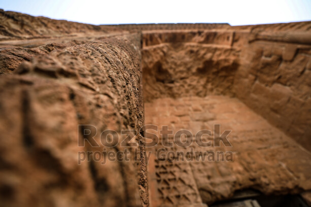 Tarihi Kasimiye Medresesi İşlenmiş Taş Duvar